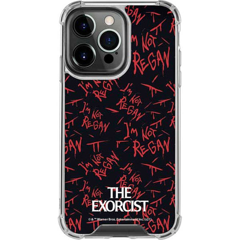 Warner Bros The Exorcist Im Not Regan iPhone 16 Pro Clear Case